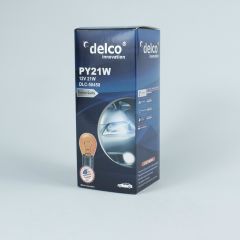 DELCO U.S.A P21W NATUREL AMBER 93 DÜZ TIRNAK SİNYAL AMPULÜ 12VOLT 10 ADET BA15S