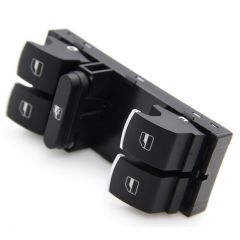 VOLKSWAGEN GOLF 5 SOL DÖRTLÜ CAM DÜĞMESİ 2006--2011 KROM
