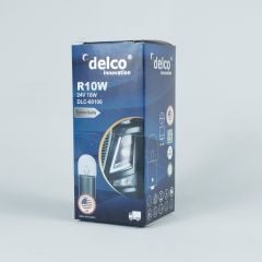 DELCO U.S.A 67 R10W HALOGEN AMPUL 24 VOLT BA15S 10 ADET