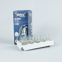 DELCO U.S.A 67 R10W HALOGEN AMPUL 24 VOLT BA15S 10 ADET