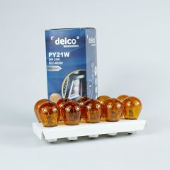 DELCO U.S.A PY21W 93 SİNYAL AMPULÜ NATUREL AMBER 24 VOLT 10 ADET