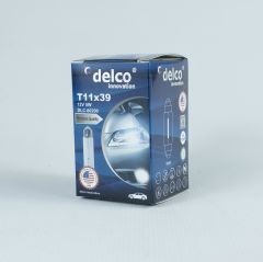 DELCO U.S.A SOFİT AMPUL 12 VOLT 39MM 5W T11x39 10 ADET