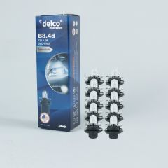 DELCO U.S.A B8.4D 1.2W DUYLU GÖSTERGE AMPULÜ 12 VOLT 10 ADET