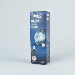 DELCO U.S.A B8.5D 1.2W DUYLU GÖSTERGE AMPULÜ 12 VOLT 10 ADET