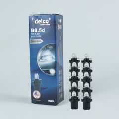 DELCO U.S.A B8.5D 1.2W DUYLU GÖSTERGE AMPULÜ 12 VOLT 10 ADET