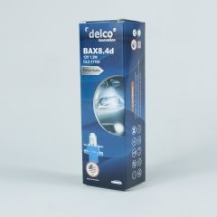 DELCO U.S.A BAX8.4D 1.2W DUYLU GÖSTERGE AMPULÜ 12 VOLT 10 ADET