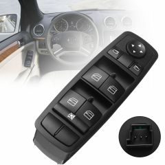 MERCEDES W164 ML SERİSİ SOL DÖRTLÜ CAM DÜĞMESİ ANAHTAR 2006--2011