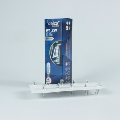DELCO U.S.A W1.2W MİNİ DİPSİZ T5 GÖSTERGE AMPULÜ 24 VOLT 10 ADET