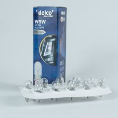 DELCO U.S.A W5W T10 DİPSİZ AMPUL 24 VOLT 10 ADET