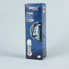 DELCO U.S.A T4W 53 AMPUL 24 VOLT 4W HALOGEN 10 ADET
