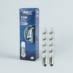 DELCO U.S.A T4W 53 AMPUL 24 VOLT 4W HALOGEN 10 ADET