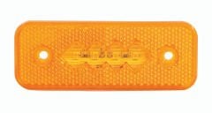 WOLFRAM 39010 12V SIDE MARKER YAN POZİSYON LAMBASI 2W AMBER E9-R10 BELGELİ - 10 Adet
